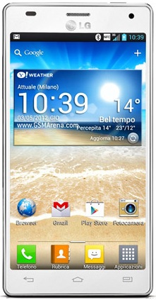 Смартфон LG Optimus 4X HD P880 White - Россошь