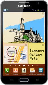 Смартфон Samsung Galaxy Note GT-N7000 Blue - Россошь